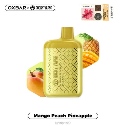 OXVA Warszawa ZFNV32 | mango brzoskwiniowy ananas OXVA OXBAR 4500
