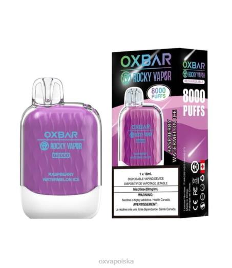 OXVA Disposable Price ZFNV40 | lód arbuzowy malinowy OXVA OXBAR G8000