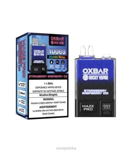 OXVA Disposable Price ZFNV30 | lód truskawkowo-malinowy OXVA OXBAR MAZE PRO 10000