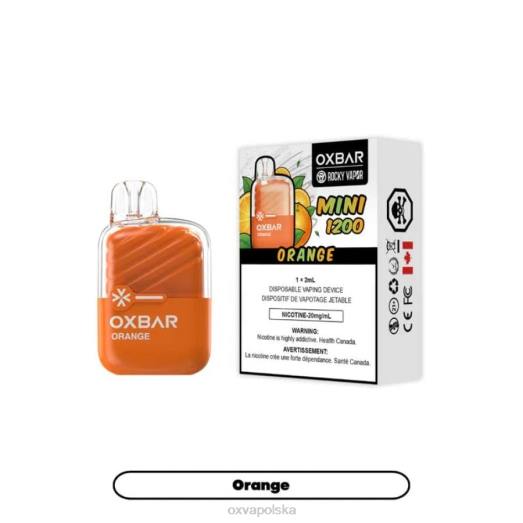 OXVA Pod Opinie ZFNV7 | Pomarańczowy OXVA OXBAR MINI 1200