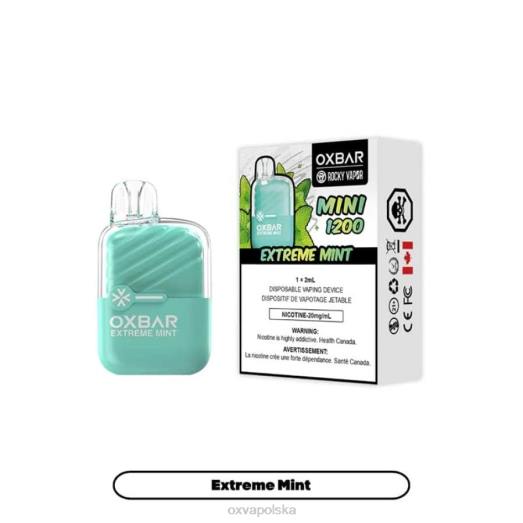 OXVA Sklep ZFNV8 | ekstremalna mięta OXVA OXBAR MINI 1200
