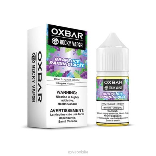 E Papieros OXVA Opinie ZFNV56 | lód winogronowy OXVA OXBAR 30 ml soli nic