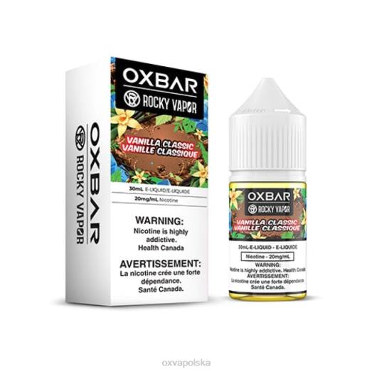 OXVA Disposable Price ZFNV50 | waniliowy klasyk OXVA OXBAR 30 ml soli nic